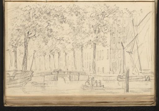 View of the Boompjes in Rotterdam