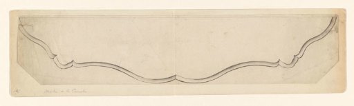Top View of the Marble Top of a Console Table