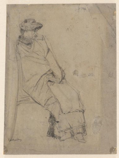 Study of a seated woman