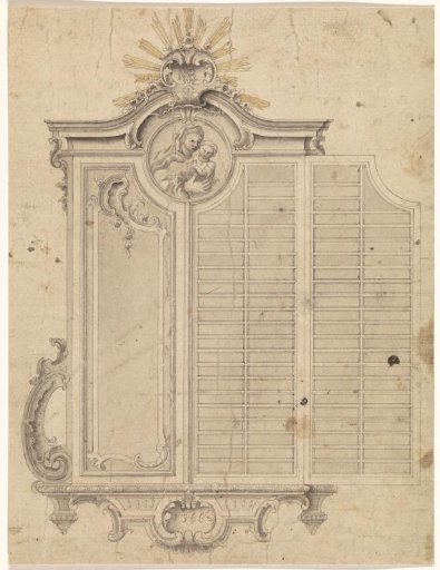 Memento-mori wall cabinet
