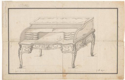 Roll-top desk