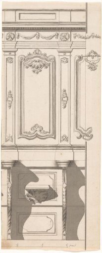 Design for a choir stall