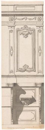 Design for a choir stall