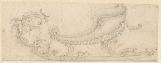 Design for a sleigh in the Rococo style