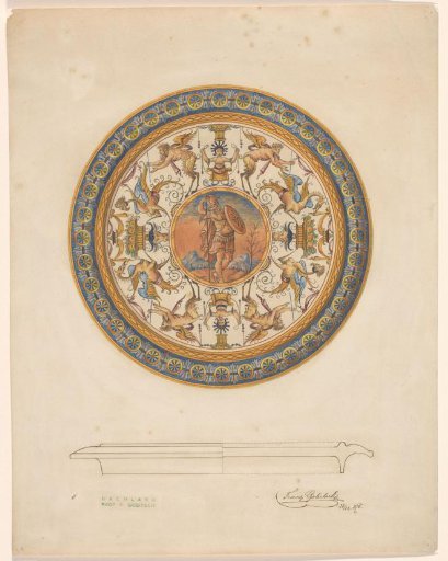 Majolica plate