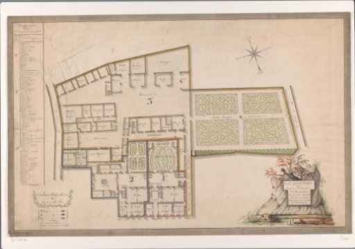 Plan of the General's House in Maastricht