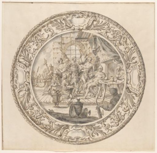 Dish with the History of Manius Curius Dentatus