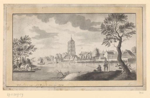 View of Heukelum from the Linge