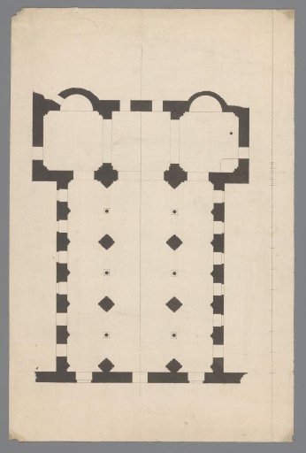 Plan of a Church in Utrecht