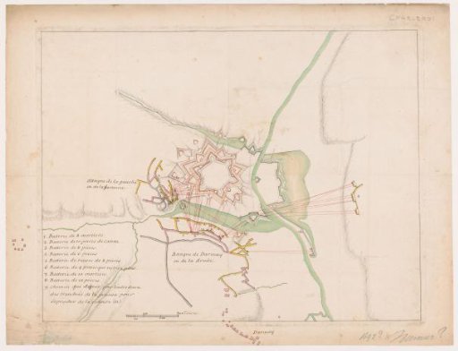 Siege map of Namur