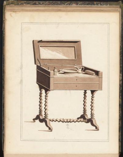 Design for a dressing table for men