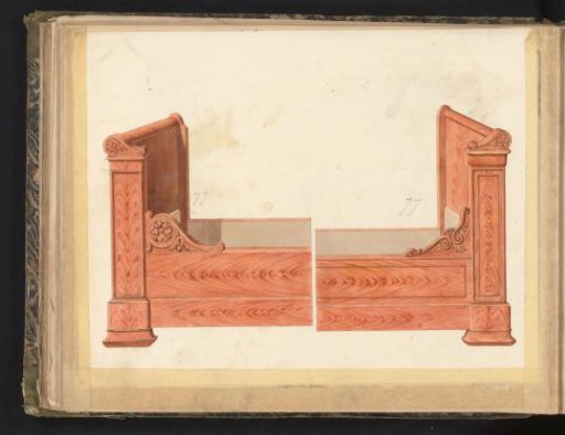 Two designs for beds