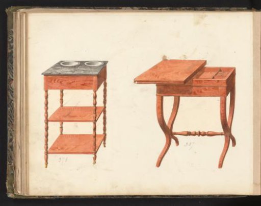 Design for a 'side table' and a card table