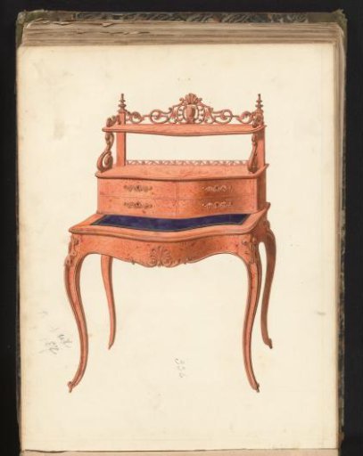 Design for a lady's desk