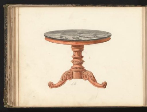 Design for a drawing-room table