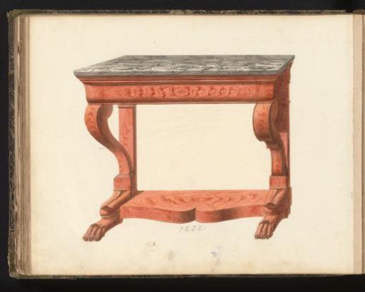 Design for a wall table