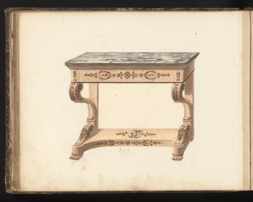 Design for a wall table