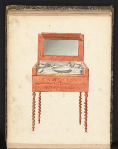 Design for a dressing table for men