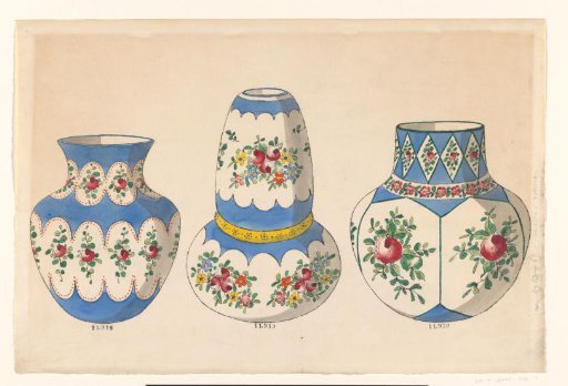 Three vases