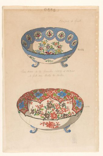 Two fruit bowls