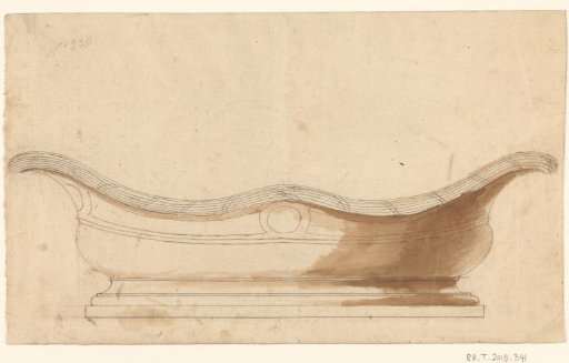 Design for a bowl (front view)