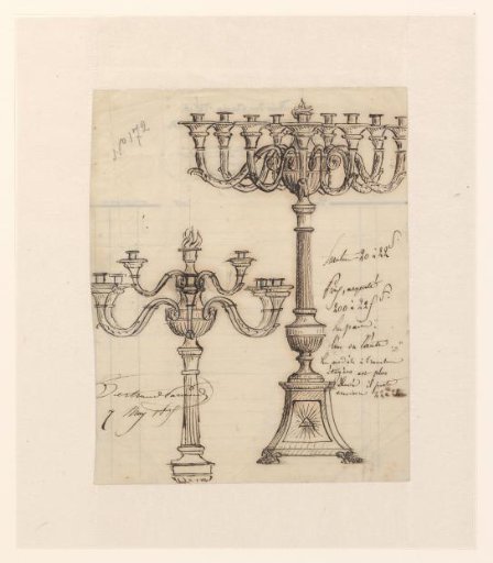 Two Designs for Candelabra