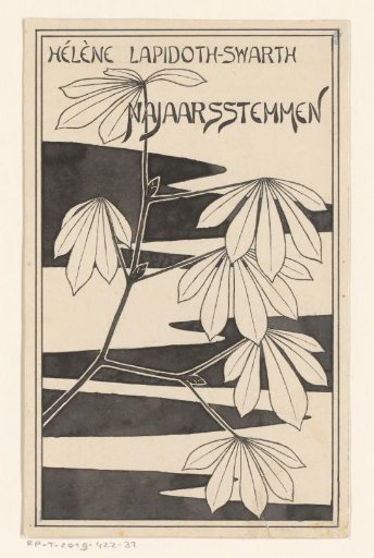 Binding design for: Hélène Lapidoth-Swarth, Autumn Voices, 1900