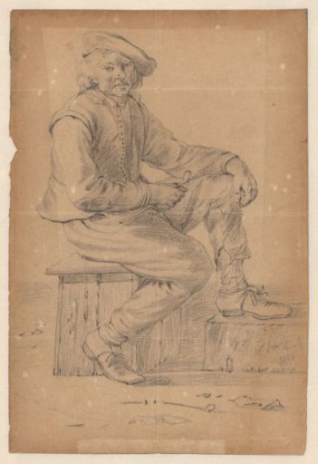 Seated Man with a Pipe
