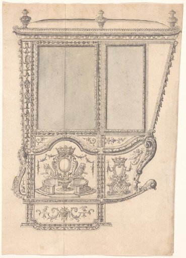 Design for (the painting of) a carriage