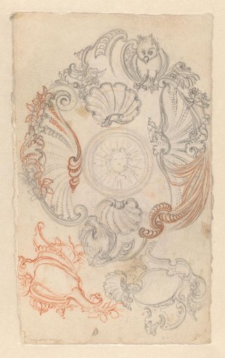 Design for a tureen with cartouches