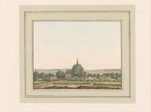View of Laren in North Holland