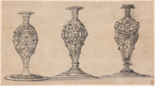 Design for three feet of drinking bowls