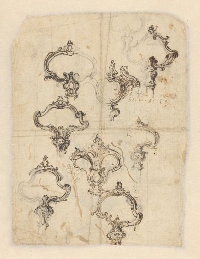 Designs for the handle of a staff or a tap