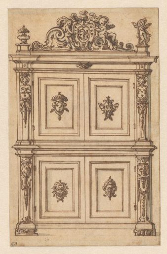 Design for a Four-Door Cabinet