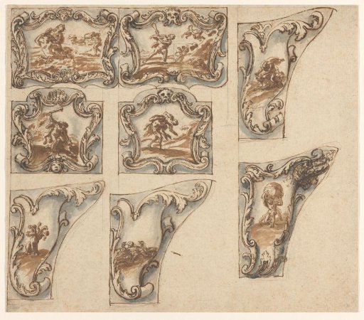 Design for the decoration of a carriage