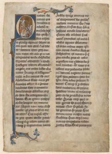 Leaf from the Dialogues of Gregory the Great
