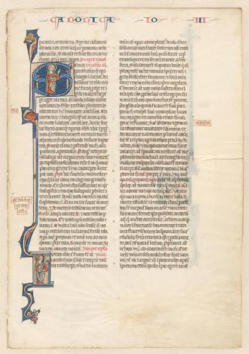 Leaf from the New Testament