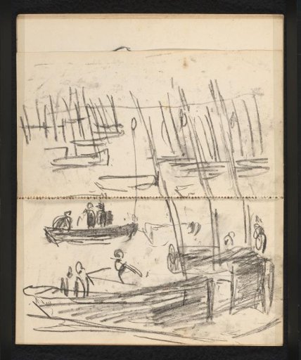 Harbour with fishing boats