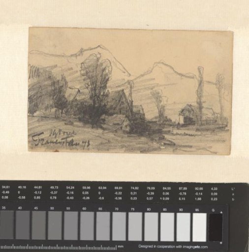 Mountain Landscape in Traunstein
