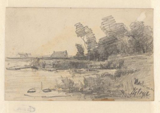 House by a Lake, possibly the Uddermeer