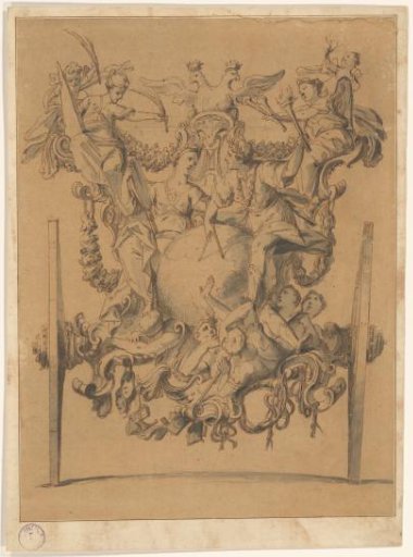 Design for the Rear of a State Coach
