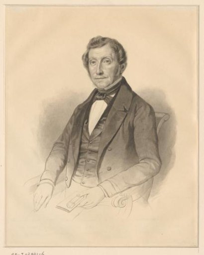 Portrait of Abraham van de Leeuw