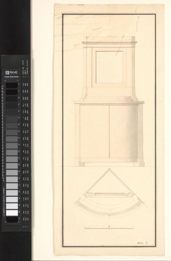 Design for a corner cabinet