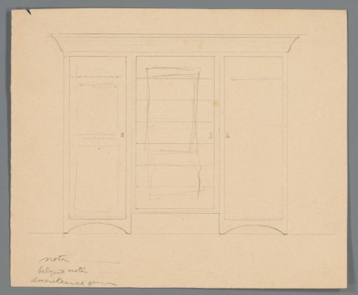 Design for a cabinet