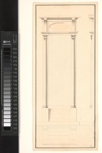 Design for a mirror trumeau