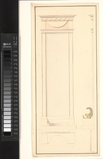 Design for a mirror trumeau