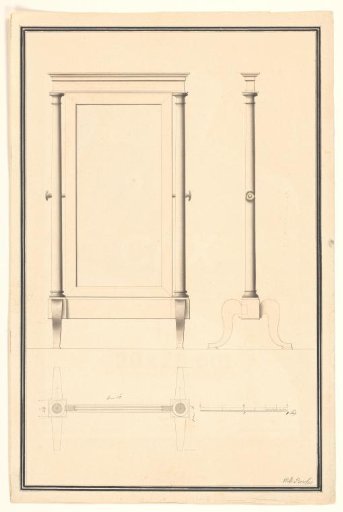 Design for a standing mirror