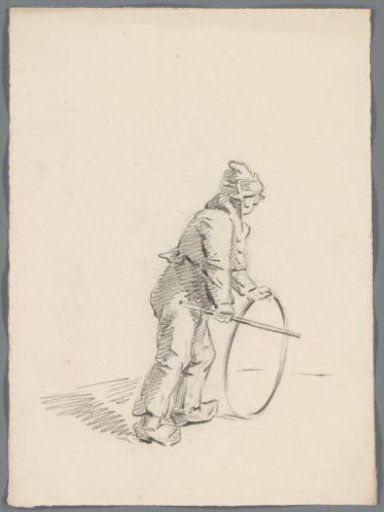 Boy with a Hoop