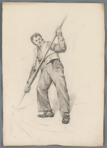 Man with a Staff