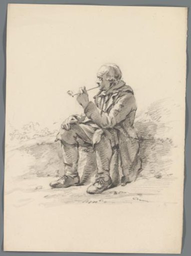 Seated Man with a Pipe